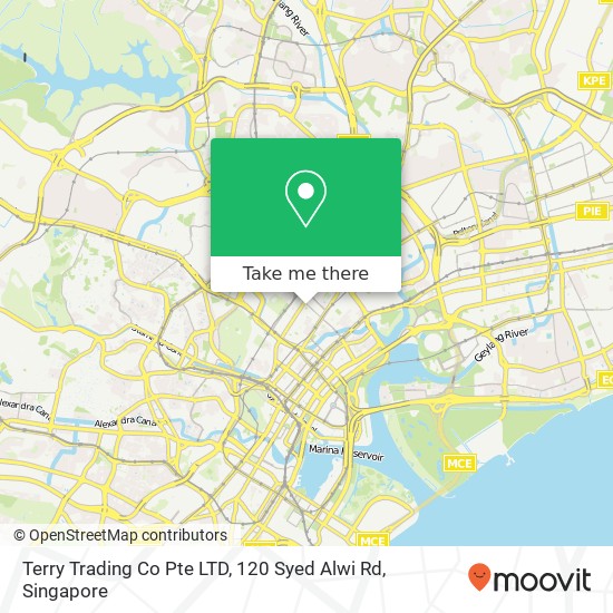 Terry Trading Co Pte LTD, 120 Syed Alwi Rd map