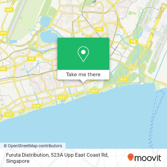 Furuta Distribution, 523A Upp East Coast Rd地图