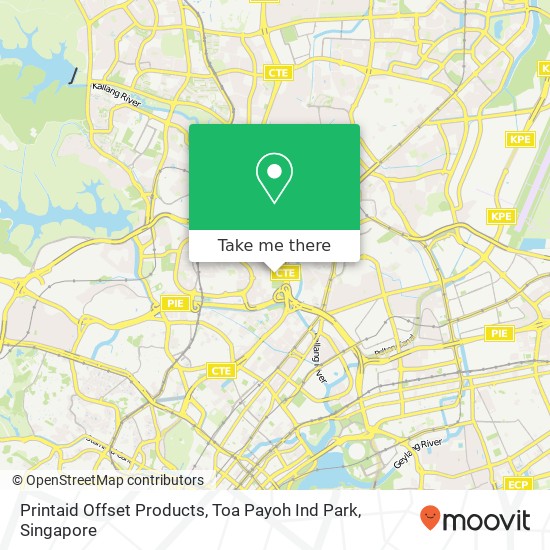 Printaid Offset Products, Toa Payoh Ind Park map