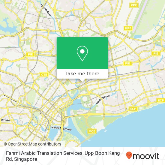 Fahmi Arabic Translation Services, Upp Boon Keng Rd map