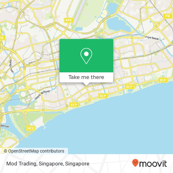 Mod Trading, Singapore map