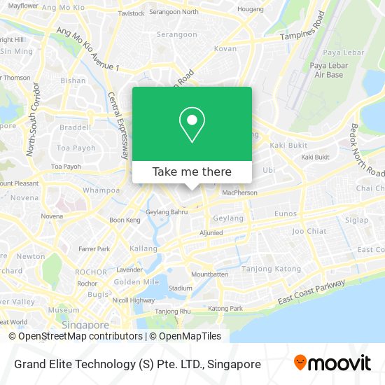 Grand Elite Technology (S) Pte. LTD. map