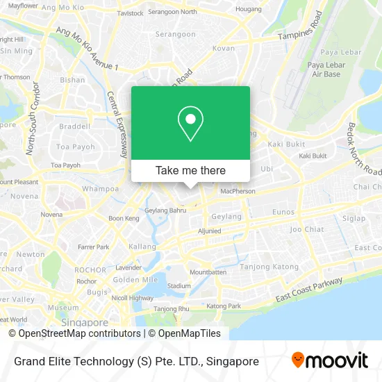 Grand Elite Technology (S) Pte. LTD. map