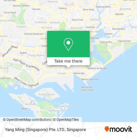 Yang Ming (Singapore) Pte. LTD.地图