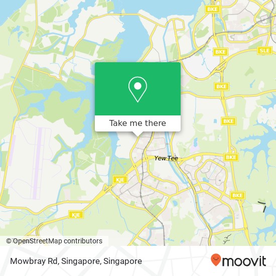 Mowbray Rd, Singapore map