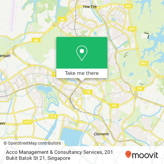 Acco Management & Consultancy Services, 201 Bukit Batok St 21 map