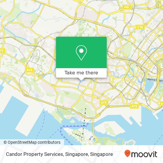 Candor Property Services, Singapore map