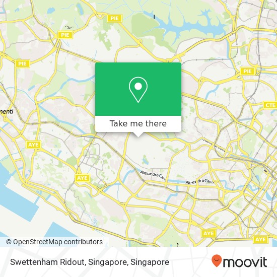 Swettenham Ridout, Singapore map
