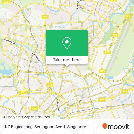 KZ Engineering, Serangoon Ave 1 map