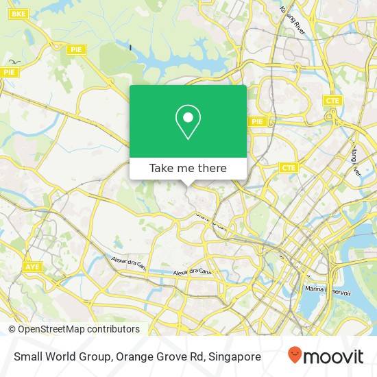 Small World Group, Orange Grove Rd地图