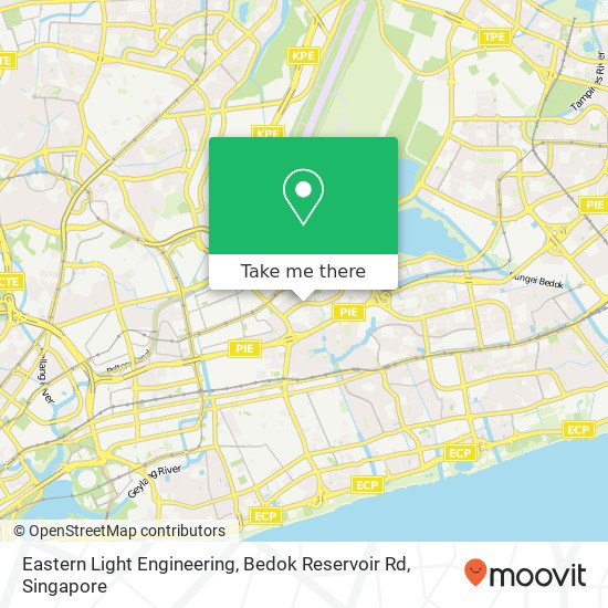 Eastern Light Engineering, Bedok Reservoir Rd map