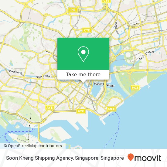 Soon Kheng Shipping Agency, Singapore map