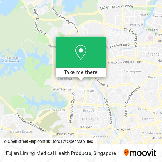 Fujian Liming Medical Health Products map