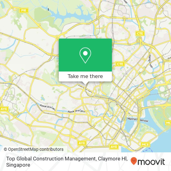 Top Global Construction Management, Claymore Hl地图