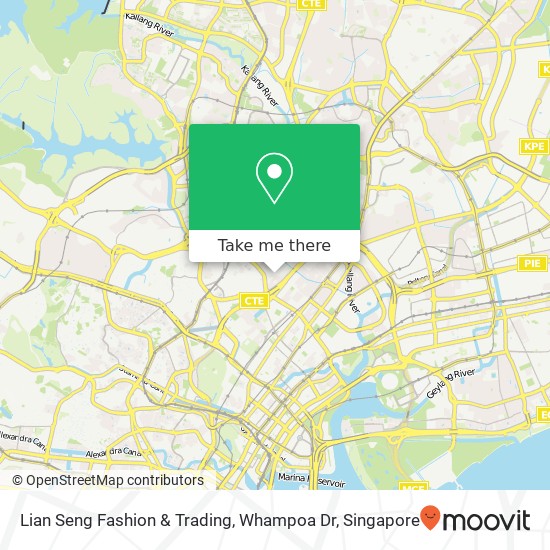 Lian Seng Fashion & Trading, Whampoa Dr map