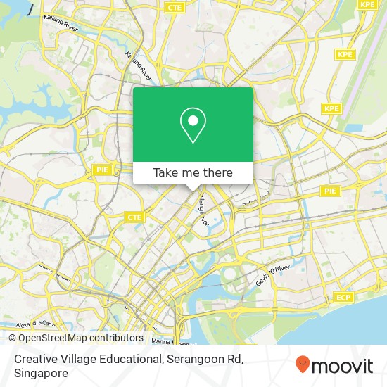 Creative Village Educational, Serangoon Rd map