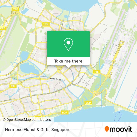 Hermoso Florist & Gifts map