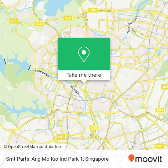 Smt Parts, Ang Mo Kio Ind Park 1 map