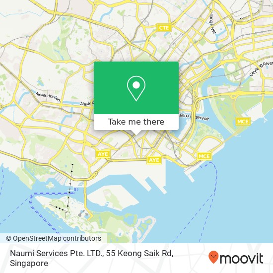 Naumi Services Pte. LTD., 55 Keong Saik Rd地图