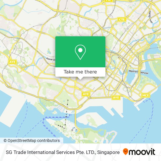 SG Trade International Services Pte. LTD.地图