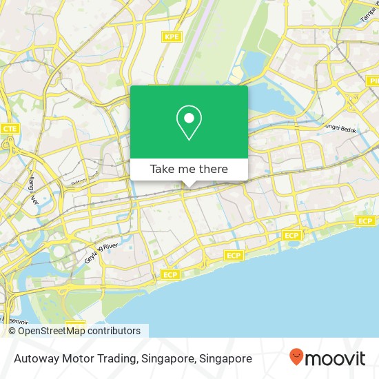 Autoway Motor Trading, Singapore地图