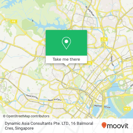 Dynamic Asia Consultants Pte. LTD., 16 Balmoral Cres map