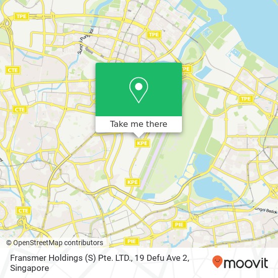 Fransmer Holdings (S) Pte. LTD., 19 Defu Ave 2 map