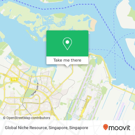 Global Niche Resource, Singapore map