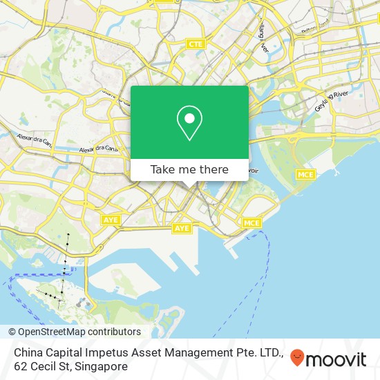 China Capital Impetus Asset Management Pte. LTD., 62 Cecil St map