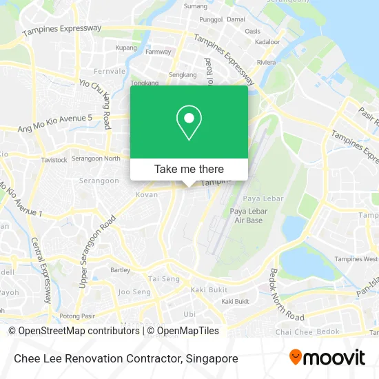Chee Lee Renovation Contractor map