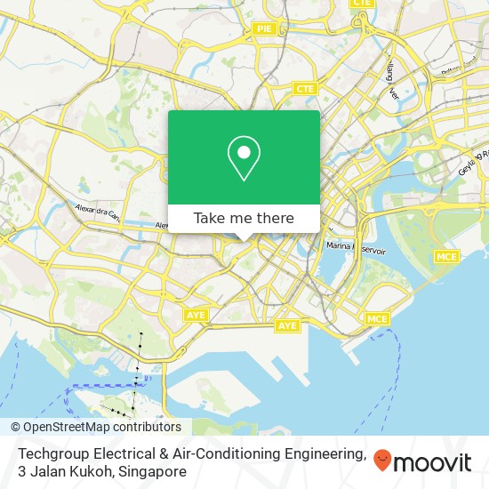Techgroup Electrical & Air-Conditioning Engineering, 3 Jalan Kukoh地图