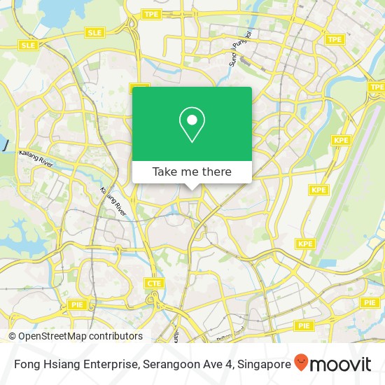 Fong Hsiang Enterprise, Serangoon Ave 4 map