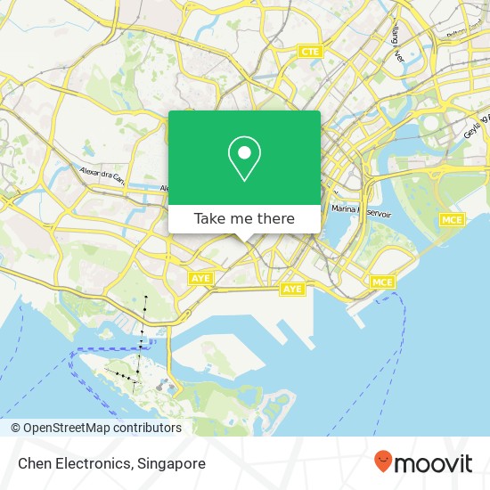 Chen Electronics map