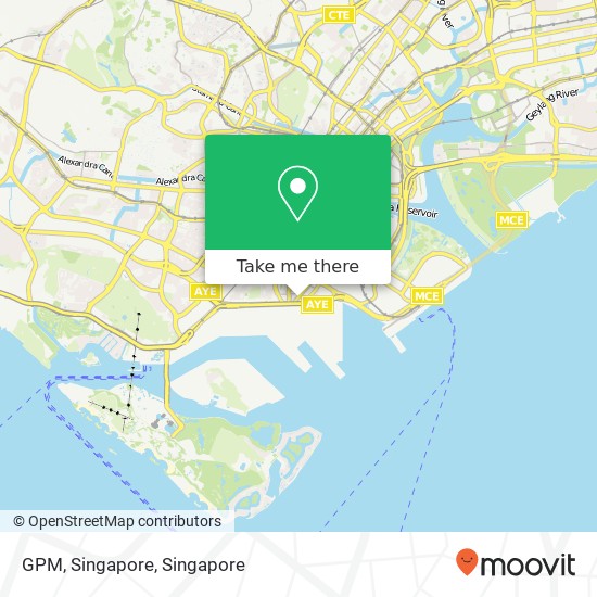 GPM, Singapore map