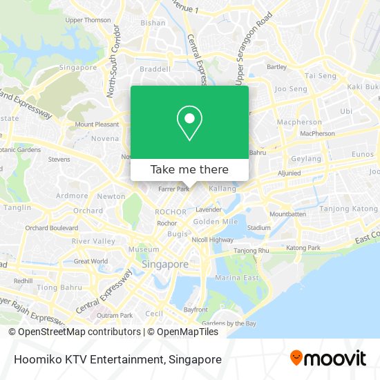 Hoomiko KTV Entertainment地图