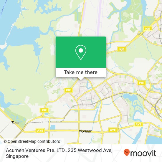 Acumen Ventures Pte. LTD., 235 Westwood Ave地图