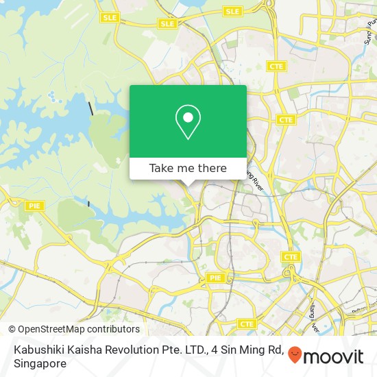 Kabushiki Kaisha Revolution Pte. LTD., 4 Sin Ming Rd map