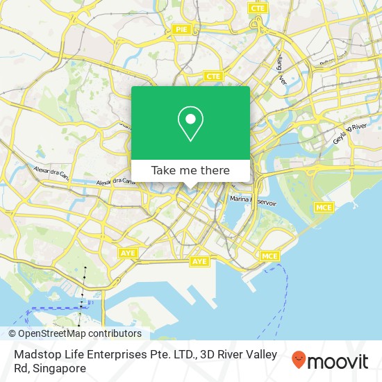 Madstop Life Enterprises Pte. LTD., 3D River Valley Rd地图