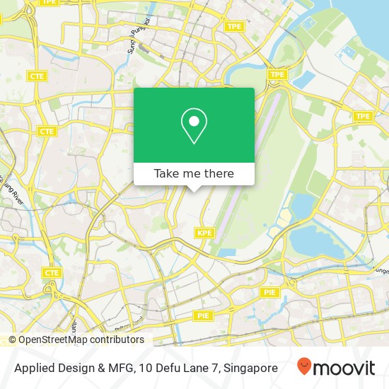 Applied Design & MFG, 10 Defu Lane 7 map