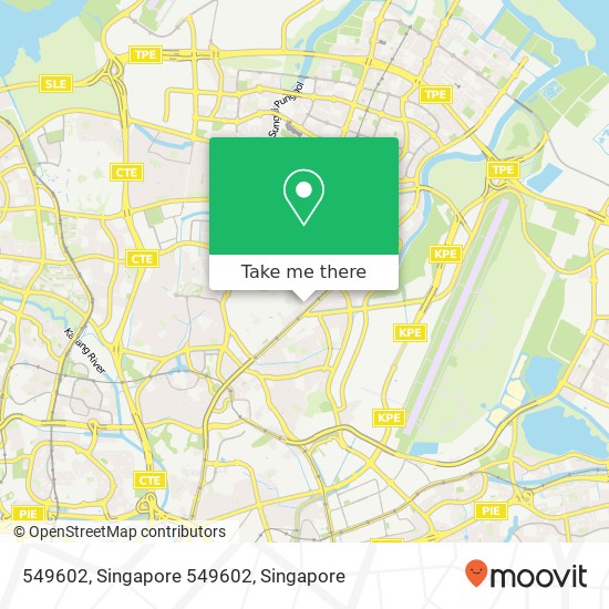 549602, Singapore 549602 map