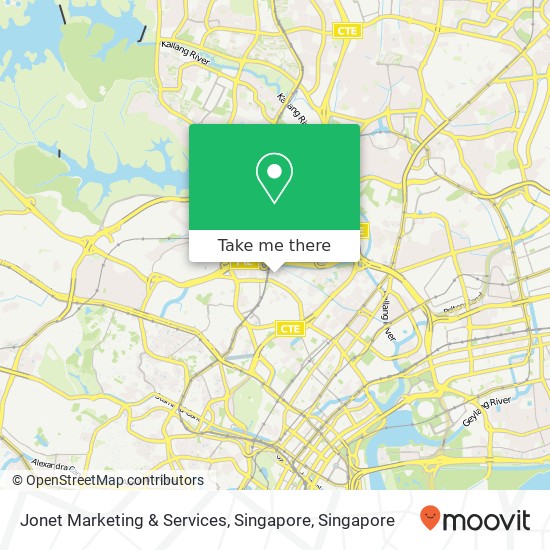 Jonet Marketing & Services, Singapore map