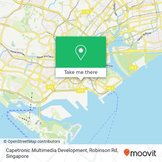 Capetronic Multimedia Development, Robinson Rd地图