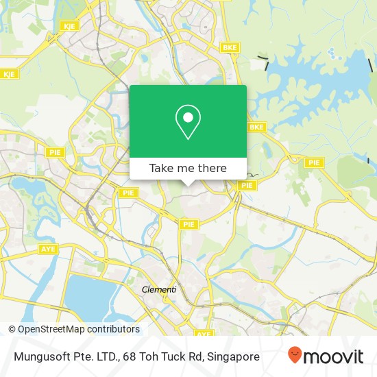 Mungusoft Pte. LTD., 68 Toh Tuck Rd map