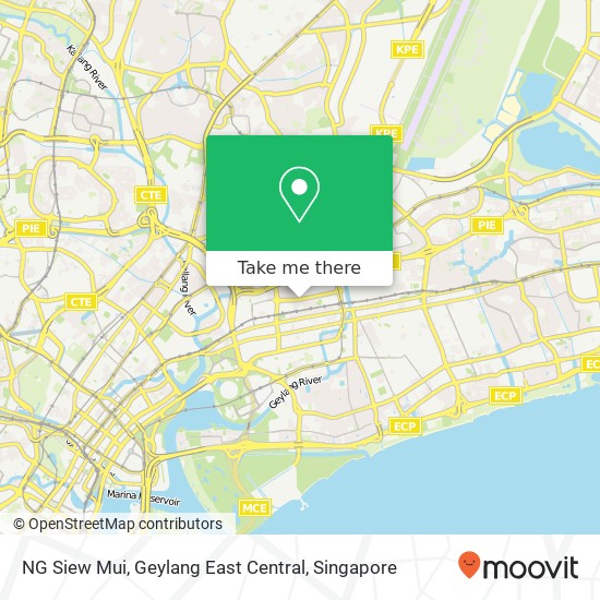 NG Siew Mui, Geylang East Central map