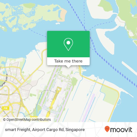 smart Freight, Airport Cargo Rd map