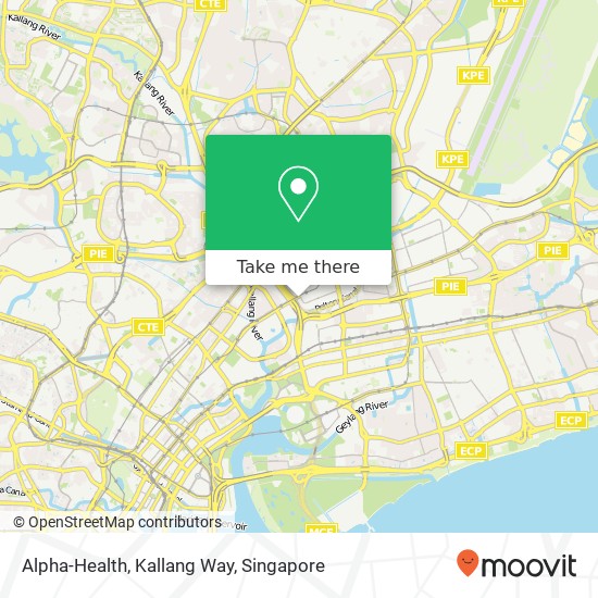 Alpha-Health, Kallang Way地图