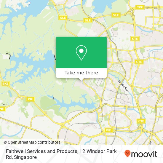 Faithwell Services and Products, 12 Windsor Park Rd map