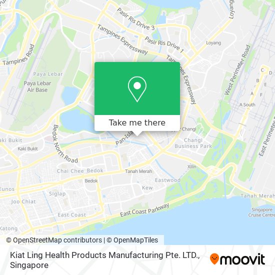 Kiat Ling Health Products Manufacturing Pte. LTD.地图