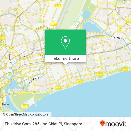 Ebizdrive.Com, 285 Joo Chiat Pl地图