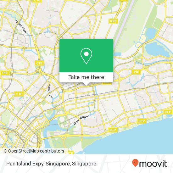 Pan Island Expy, Singapore地图